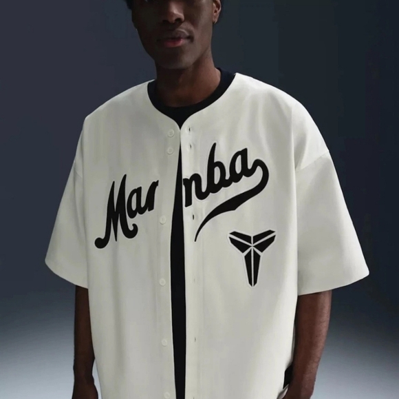 Nike Other - Nike Kobe Baseball Jersey Cream White Size Large Men